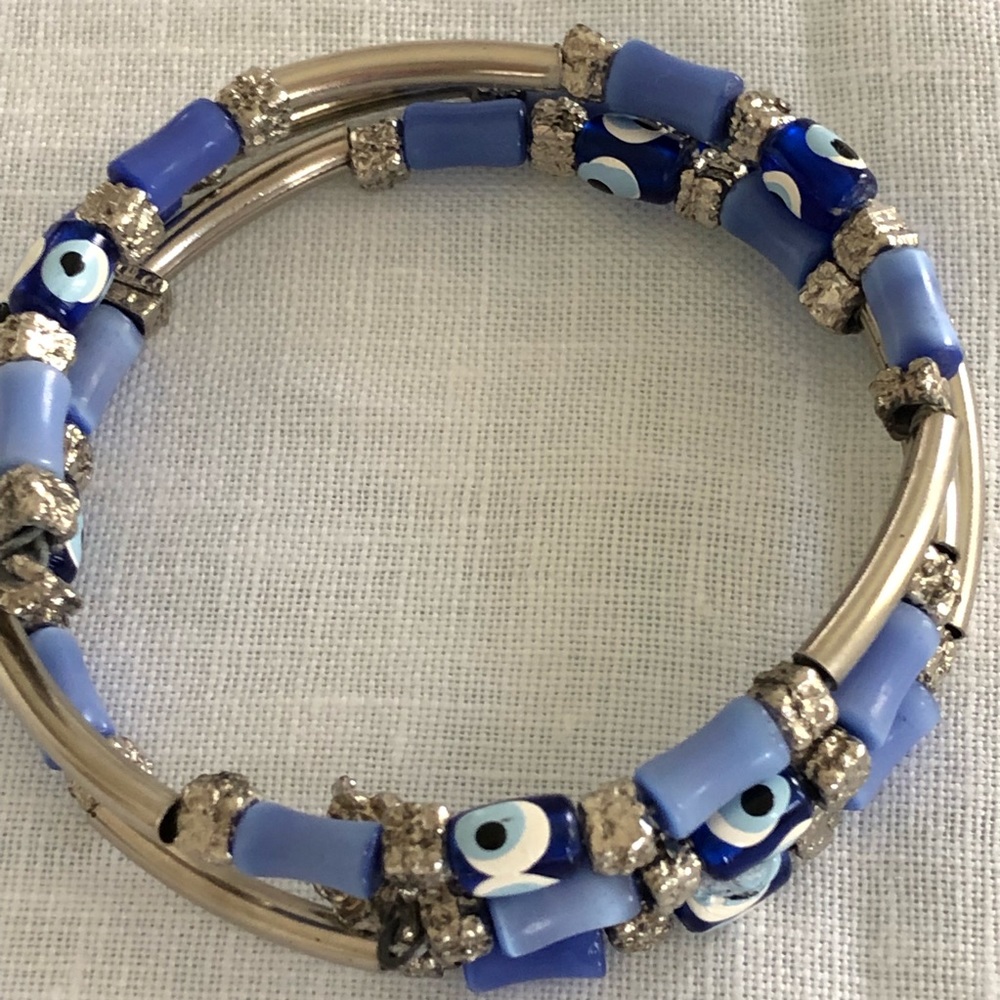 NWT Evil Eye protection colorful bracelet
